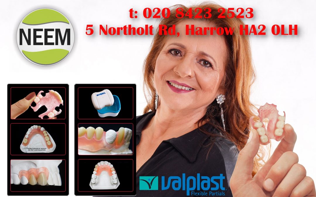Missing Teeth » Neem Dental Clinic Harrow » Valplast Flexi Dentures