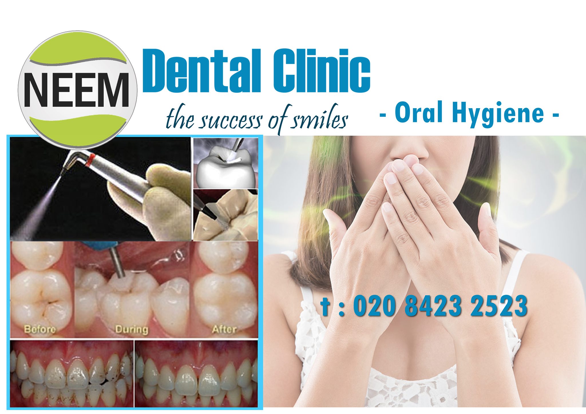 Oral Hygiene - Harrow - Neem Dental Clinic