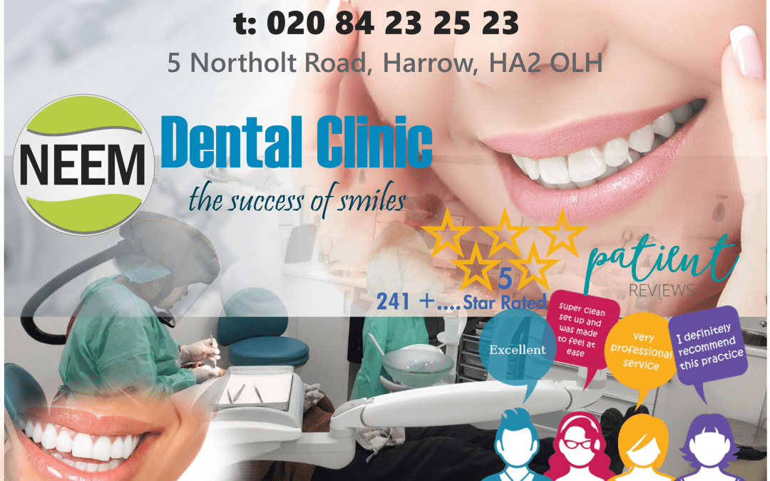 Healthy teeth and gums with regular dental checks Harrow