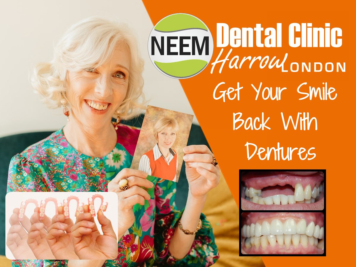 Get A Beautiful Smile With Dentures