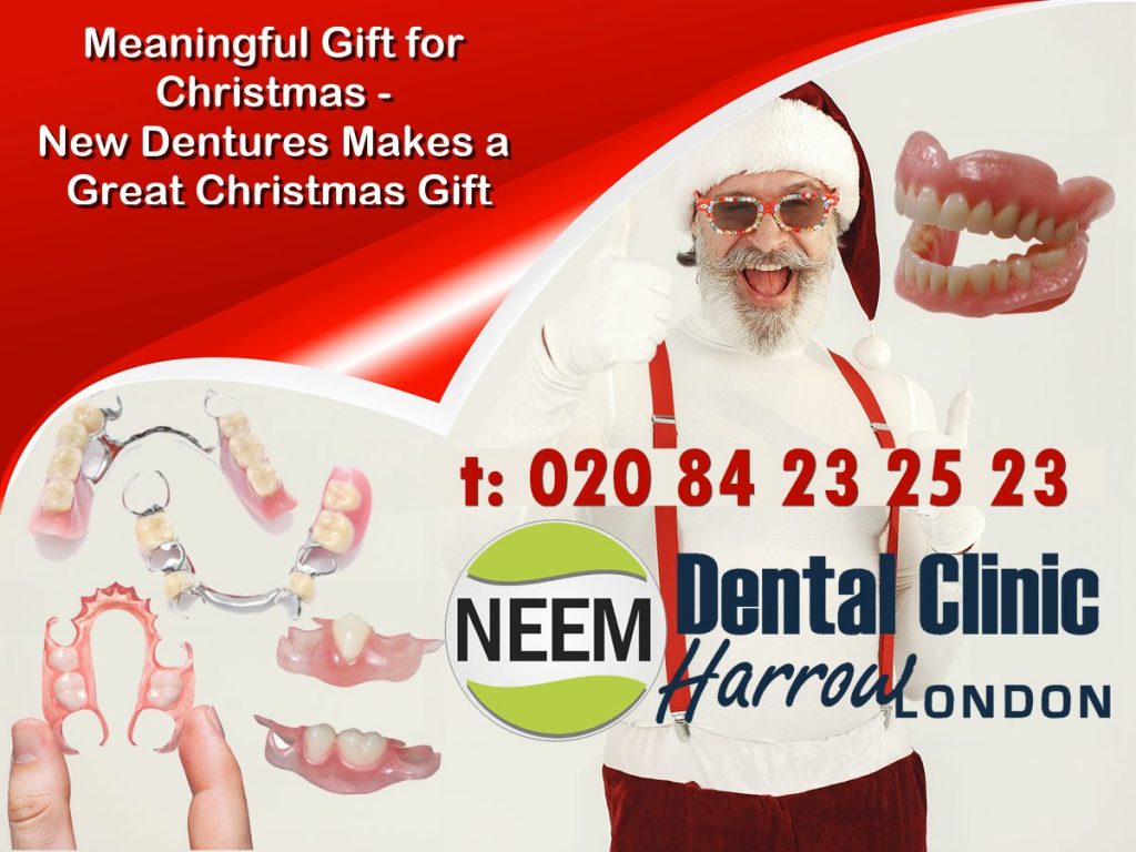 Christmas is quickly approaching and now is probably a good time to start thinking about our gifts to our loved ones. Have you thought of helping a loved one with a new denture? A new denture can sometimes represent a significant investment for our friends or relatives.