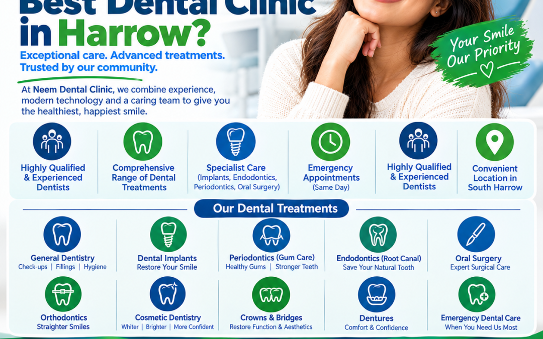 Looking for a Trusted Dental Clinic in Harrow? | Neem Dental Clinic